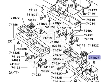 Mitsubishi - Diamante - F27A - 1993 - TRPM - 6G72