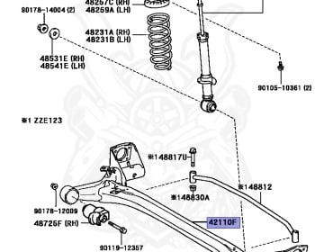 Toyota - Corolla Allex - ZZE123 - 2001 - Manual - 2ZZGE