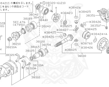 Nissan - Skyline - R34 25GT - ENR34 - 1998 - 25GT - 4 DOOR SEDAN(4S) - AUTOMATIC-FLOOR SHIFT(AT.F4) - High cast, 2-link (IRS.2WD) - RB25DE