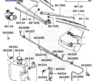 Mitsubishi - Challenger - K96W - 2001 - GRHE - 6G72