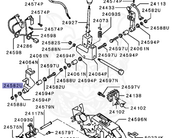 Mitsubishi - Diamante - F31A - 1998 - TYXM4 - 6G73
