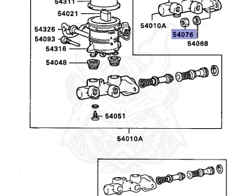 Mitsubishi - Mirage - C83A - 1988 - MNGF - 4G61