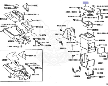 Toyota - Land Cruiser - LJ71G - 1992 - PRADO LX5 TYPE - WAGON - Manual - 2LTE