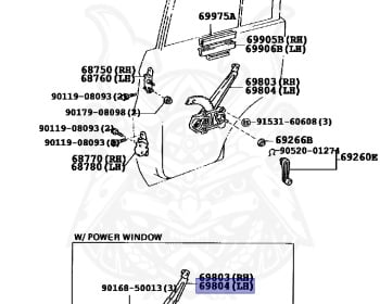 Genuine Land Cruiser 70 GDJ76W Exterior OEM parts supplied from