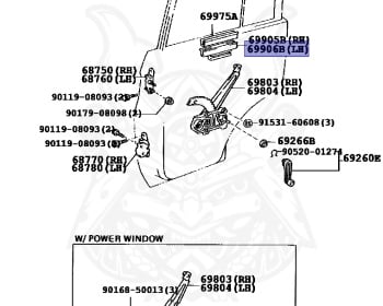 オーダー 6792460010 Genuine Toyota CUSHION, FRONT DOOR STIFFENER, NO.2