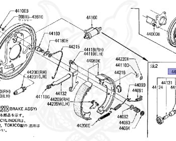 Nissan - Datsun - 720 - 1982 - DELUXE TYPE - Heisho Truck (TH) - 2 WHEEL DRIVE(2WD) - 4 SPEED T/M COLUMN SHIFT(R4) - Z16S