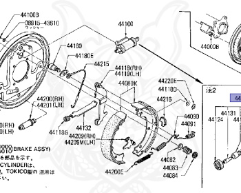 Nissan - Datsun - 720 - 1982 - DELUXE TYPE - Heisho Truck (TH) - 2 WHEEL DRIVE(2WD) - 4 SPEED T/M COLUMN SHIFT(R4) - Z16S