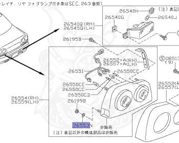 Nissan - Skyline - R34 25GTT - ER34 - 1998 - 25GT TURBO - 2 door hard top (2K) - MANUAL TRANS 5-SPEED(MT.F5) - Hi-Cas 2-Link (HI.2WD) - RB25DET