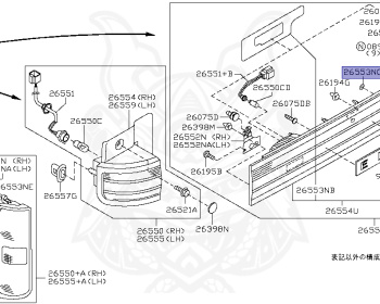 Nissan - Elgrand - E51 - 2005 - HIGHWAYSTAR GRADE - 5 Door Coach (5K) - 2 WHEEL DRIVE(2WD) - AUTOMATIC TRANSMISSION(AT) - VQ35DE
