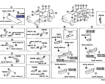 Toyota - Land Cruiser - HZJ75 - 1992 - STANDARD TYPE - CHASSIS FOR FIRE ENGINE - Manual - 1HZ