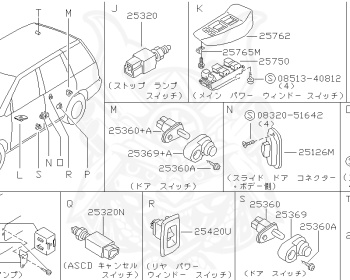 Nissan - Prairie - M11 - 1998 - JOY - SEDAN(S) - 2 WHEEL DRIVE(2WD) - AUTOMATIC TRANSMISSION(FA) - SR20DE