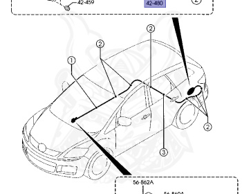 Mazda - CX-7 - ER3P - Oct-2006 - Right hand - L3-VDT