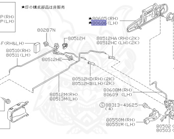 Nissan - Skyline - R34 25GT - ENR34 - 1998 - 25GT FOUR - 4 DOOR SEDAN(4S) - AUTOMATIC-FLOOR SHIFT(AT.F4) - No high-speed casters, 4-link drive (IRS.4WD) - RB25DE
