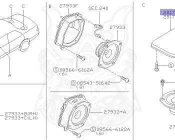 Nissan - Leopard - JPY33 - 1997 - XR type - HARDTOP(K) - 2 WHEEL DRIVE(2WD) - AUTOMATIC TRANSMISSION(AT) - IRS TYPE(IRS) - VQ30DD