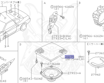 Nissan - Silvia - S15 - 2000 - SPEC R - HARDTOP(K) - AUTOMATIC-FLOOR SHIFT(AT.F4) - TWO WHEELS STEERING(2WS) - SR20DET