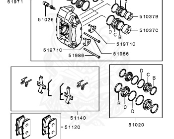 Mitsubishi - GTO - Z15A - 1992 - MRPM - 6G72