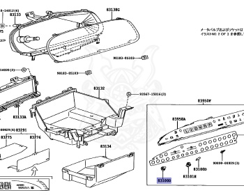 Toyota - Nadia - SXN10 - 2001 - GRADE EXPRESSION BY PACKAGE OPT UNTIL APR.2001 - STANDARD TYPE - 3SFE