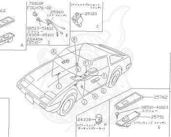 Nissan - Fairlady Z - Z31 - 1987 - ZR - MANUAL TRANSMISSION(MT) - T-bar roof (KZ#) - VG30D