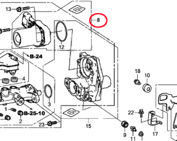 Honda - Slave Cylinder Set