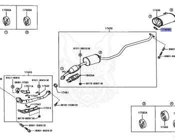 Toyota - Estima Hybrid - AHR10W - 2001 - 2AZFXE