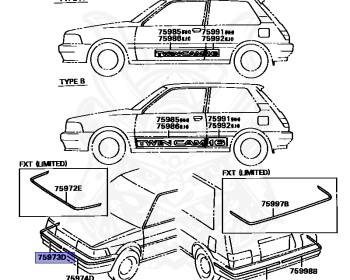 Toyota - Corolla - AE81 - 1985 - FX-L TYPE - 5-DOOR (2-BOX) - Manual - 3ALU