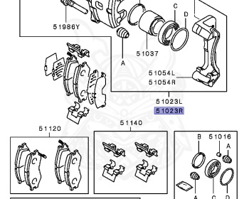 Mitsubishi - Legnum VR-4 - EC5W - 1997 - LNGE - 6A13