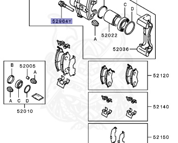 Mitsubishi - Diamante - F31AK - 1997 - TYHM - 6G73