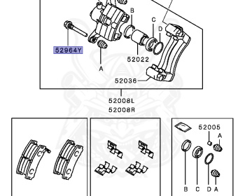 Mitsubishi - Galant - E74A - 1994 - LRGF - 6A12