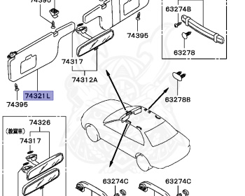 Mitsubishi - Lancer - CK6A - 1995 - SRXE - 6A11