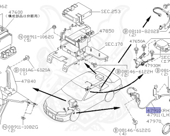 Nissan - Skyline GT-R - BNR34 - 2000 - GT-R V spec - 2 door hard top (2K) - MANUAL MISSION 6-SPEED(MT.F6) - Hi-Cas 4-Link (HI.4WD) - RB26DETT