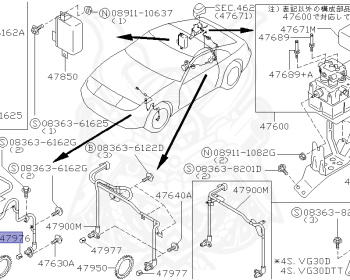 Nissan - Fairlady Z - Z32 - 1991 - 300ZX - MANUAL TRANSMISSION(MT) - T-bar roof (KZ) - VG30DTT