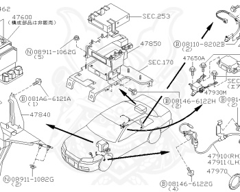Nissan - Skyline GT-R - BNR34 - 2000 - GT-R V spec - 2 door hard top (2K) - MANUAL MISSION 6-SPEED(MT.F6) - Hi-Cas 4-Link (HI.4WD) - RB26DETT