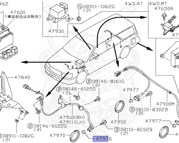 Nissan - Stagea - WC34 - 1998 - RS-FOUR S - WAGON(W) - 4 WHEEL DRIVE(4WD) - MANUAL TRANSMISSION(MT) - RB25DET