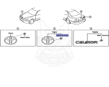 Toyota - Celsior - UCF21 - 1995 - C TYPE - Automatic - 1UZFE