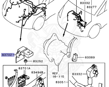 Mitsubishi - Colt - Z21A - 2005 - XSDH8 - 4A90