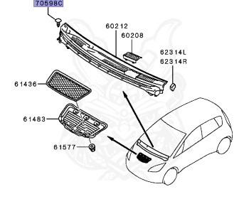 Mitsubishi - Colt Ralliart Version R - Z27AG - 2007 - XNGF1 - 4G15