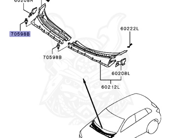 Mitsubishi - RVR - GA3W - 2015 - XTHHZ - 4B10