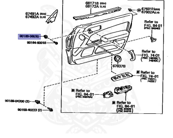 Toyota - Majesta - UZS147 - 1993 - C TYPEC TYPE I-FOURACTIVE 4WSC TYPE S - Automatic - 1UZFE