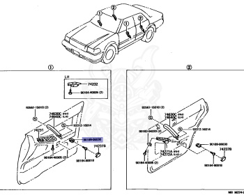 Toyota - Crown - GS131 - 1990 - SUPER SELECT TYPE - HARDTOP - Automatic - 1GGZE