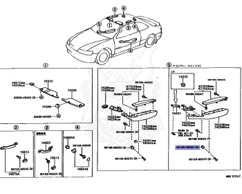 Toyota - Corolla - AE101 - 1991 - SJ TYPE - COUPE - Manual - 4AFE