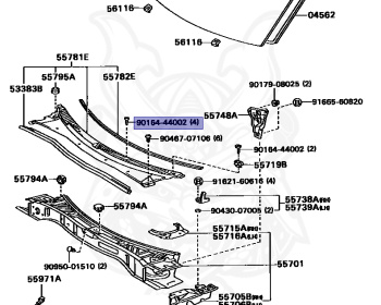 Toyota - Corona - ST180 - 1989 - FE TYPE - Automatic - 4SFI