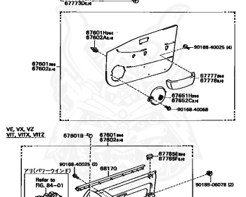 Toyota - Tercel - EL41 - 1994 - VC TYPE - 4 DOOR - Automatic - 4EFE