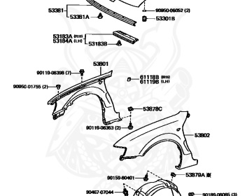 Toyota - Sera - EXY10 - 1991 - Automatic - 5EFHE