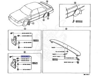 Toyota - Carina - ST180 - 1989 - F TYPE - Automatic - 4SFI