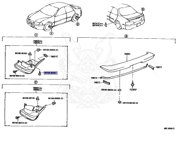 Toyota - Corona - ST203 - 1994 - TR-R TYPE - Manual - 3SFE