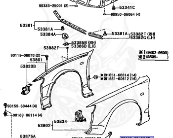 Toyota - Curren - ST206 - 1994 - FS TYPE - Automatic - 3SFE
