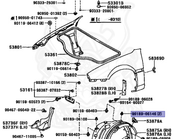 Toyota - MR2 - SW20 - 1989 - GTGT-S TYPE - T-BAR ROOF - Manual - 3SGTE