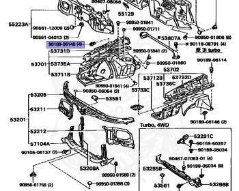 Toyota - Aristo - UZS143 - 1997 - 4.0 ZI-FOUR TYPE - 1UZFE
