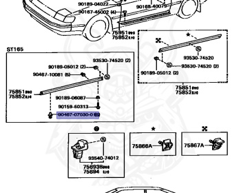 Toyota - Celica - ST160 - 1986 - SX TYPE - LIFTBACK - Manual - 1SILU