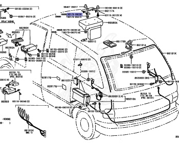 Toyota - Estima - TCR21W - 1993 - STANDARD TYPE - WAGON - Automatic - 2TZFE